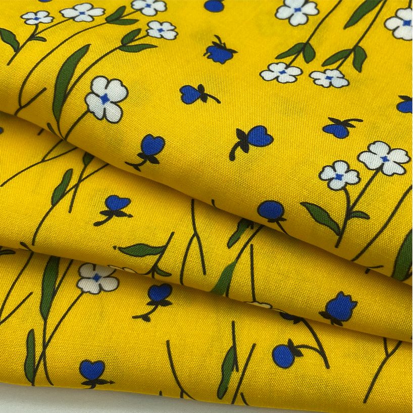 viscose printed rayon ready goods chalice fabrics for dress. (1)